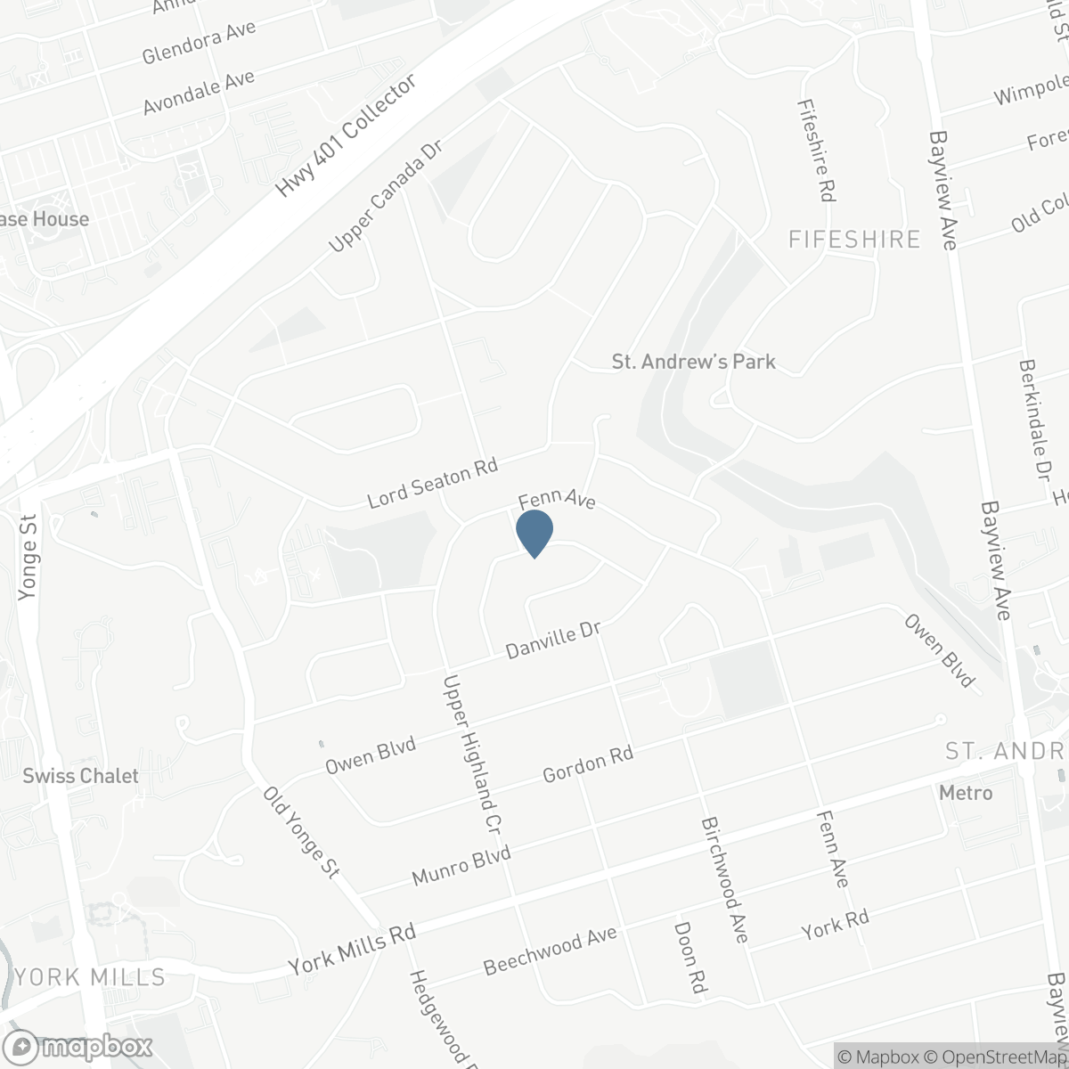 38 FOURSOME CRESCENT, Toronto, Ontario M2P 1W3